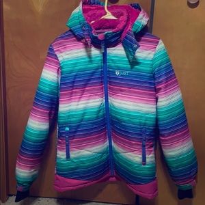 Practically brand new Juxt girls ski jacket